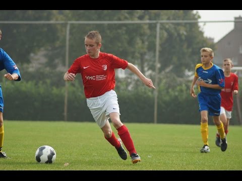 Voetbalwedstrijd Rood-Wit C2 - SJO Prinsenland C1