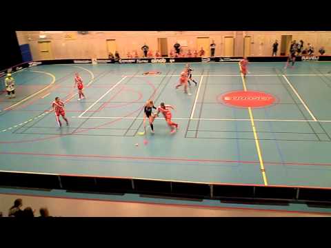 Juniorallsvenskan  Dam 151103 Pixbo Wallenstam IBF - Lindås IBK (6-2) HD Per2