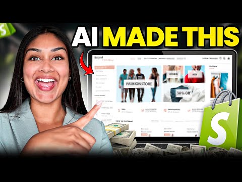 How to Build a Shopify Dropshipping Store with AI IN 8 MINUTES