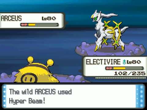 Pokémon Diamond Version - Catching Arceus