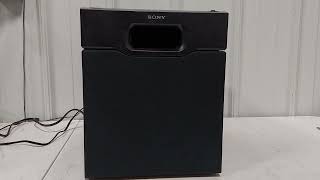 Video thumbnail for Sony SA-WMSP4 100 w High Powered Active Subwoofer by VintageElectro