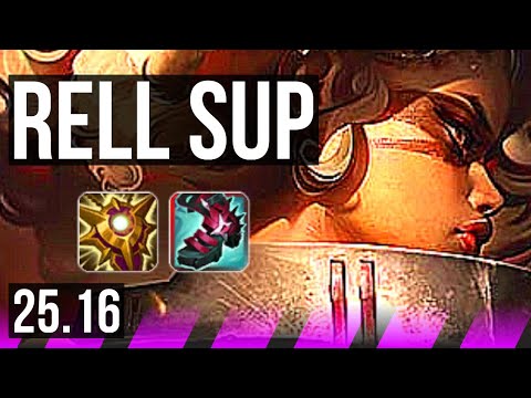 RELL & Yunara vs MAOKAI & Corki (SUP) | 3/0/7 | KR Master | 25.16