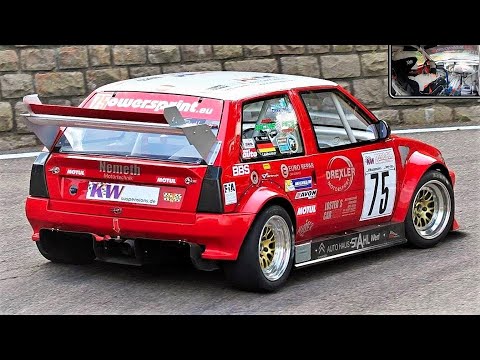10.000RPM Citroen AX Kit-Car Evo 3 || ONBOARD Berg-Cup Monster