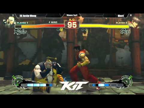 SSF4AE EG Justin Wong vs Nice1 - KiT 2014