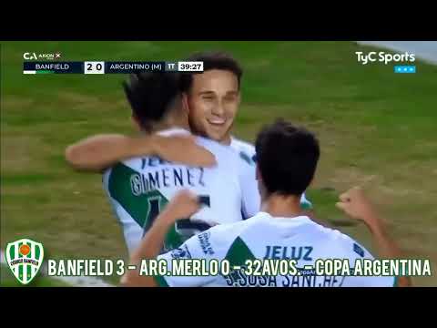 Copa Argentina (32avos) - Banfield 3 - Arg. Merlo 19-6-23