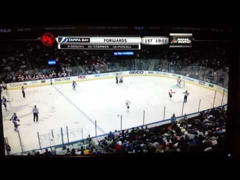 Flyers @ Lightning - defense standing still