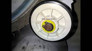 Replacing Maytag Clothes Dryer Drum Support Rollers