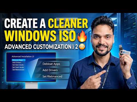 Build Your Own Windows ISO 🔥 Bypass & Remove Unwanted Components