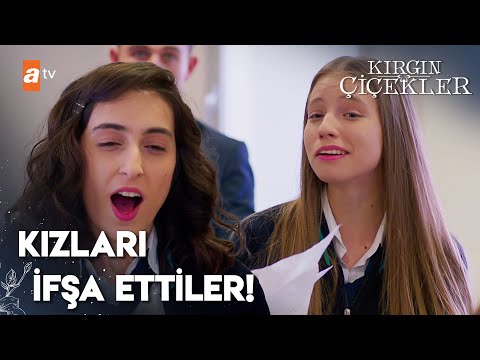 Kızların mektubu Aleyna ve Merve'nin eline geçiyor! | Kırgın Çiçekler