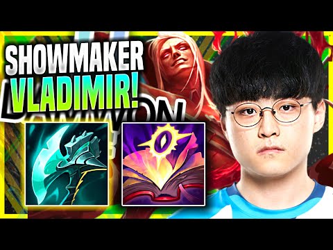 SHOWMAKER IS SO GOOD WITH VLADIMIR! - DWG ShowMaker Plays Vladimir Mid vs Lucian! | Preseason 11
