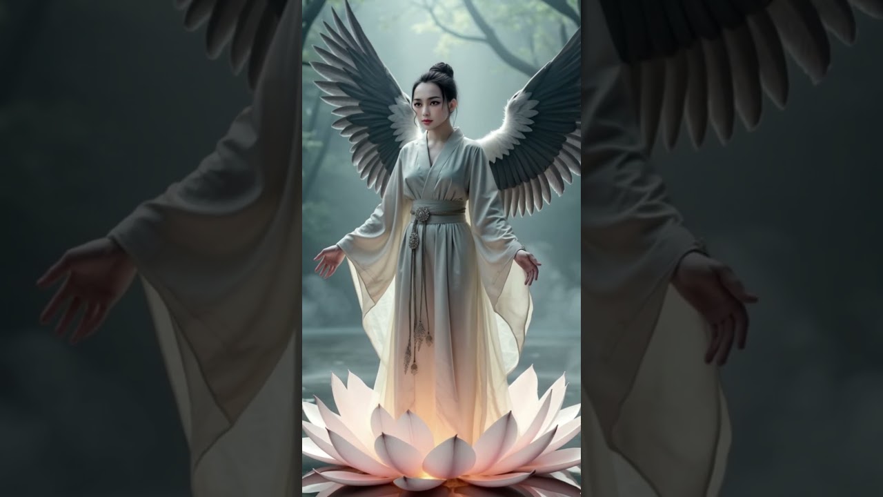 In Stillness, the Wings Whisper.#shorts #aiart