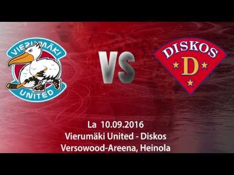 Maalikooste: Vierumäki United - Diskos 10.09.2016