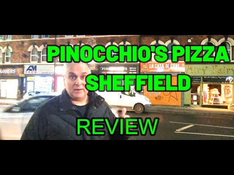 REVISÃO DO SHEFFIELD DE PIZZA DE PINÓQUIO