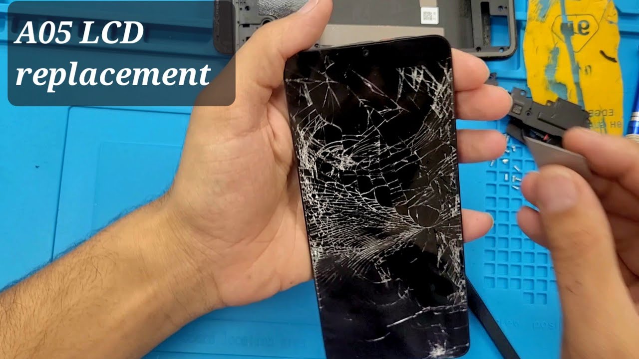 Samsung Galaxy A05 display LCD Replacement/ Samsung A05 LCD screen  fixed
