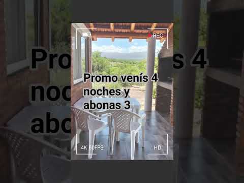 Hace ya tu reserva!!!1163789339 estamos en Arroyo de los Patos Córdoba