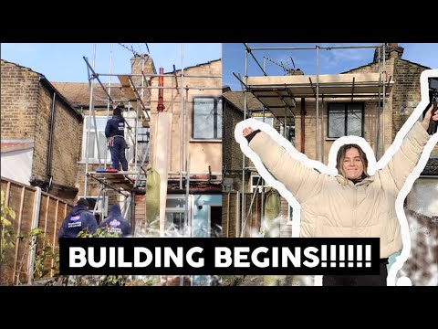 DRAMA WITH OUR STRUCTURAL ENGINEER + THE SCAFFOLDING IS UP // victorian house renovation