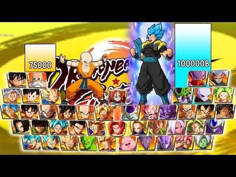 ALL 44 Characters Solo TOD Combo (Ranked by Ki Levels) DBFZ!