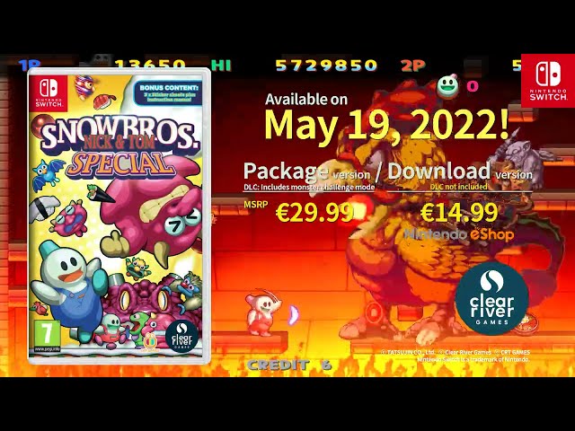 Snow Bros Nick & Tom Special Nintendo Switch video