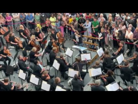 CBSO pop-up concert @ Birmingham New Street Station