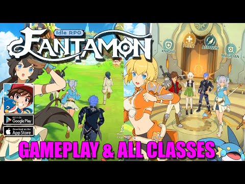 Fantamon: Idle RPG | Gameplay & All Classes | Global Upcoming Android iOS - YouTube