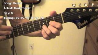 Greed (guitar lesson w/tabs)