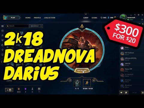 MYSTIC 2K18 [Openning snowdown Pack] +[DREADNOVA DARIUS] Upgrade 300$ for 20$