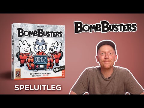Bomb Busters game explanation (by Bord voor je Kop) - 999 Games