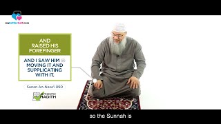 What is the Authentic Atahiyyat Dua & The Right Way of Raising the Thashahhud Finger While Sitting?