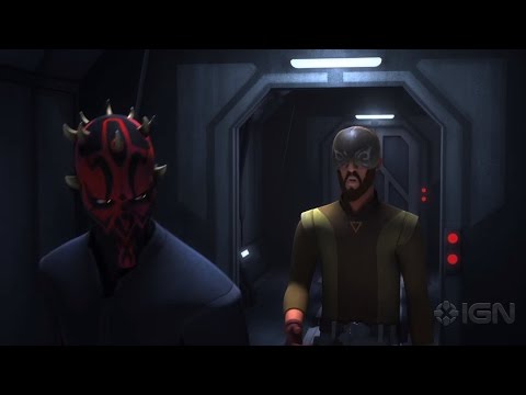 Star Wars Rebels: Season 3 Darth Maul, Ezra & Kanan clip (IGN)