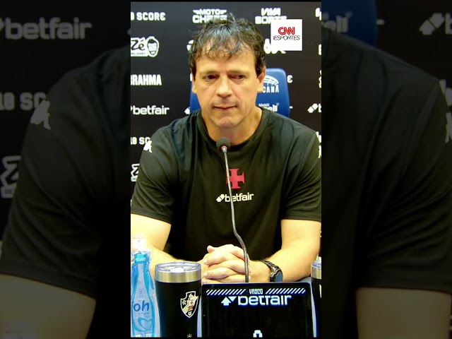 Diniz: "Jogamos como um time grande. Como um time do tamanho do Vasco" | CNN ESPORTES