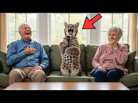 This Rescued Bobcat Never Stops Talking — TRY NOT TO SMILE at His Funny Complaints!