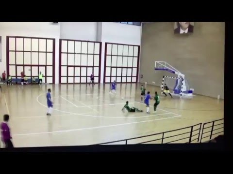 Calcio a 5. Gigi Marchese FUTSAL - goal a Palermo contro Mabbonhat