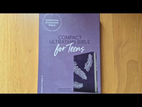 CSB Compact Ultrathin Bible für Teenager – Rezension #Bibel #CSB #CSBbible #Sommer #Booktube