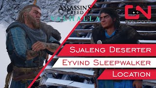 AC Valhalla Sjaleng Lookout Deserter Location - Eyvind Sleepwalker World Event Rygjafylke