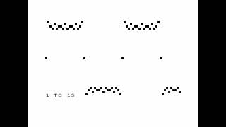 The Fourier Series (demo) for the ZX81