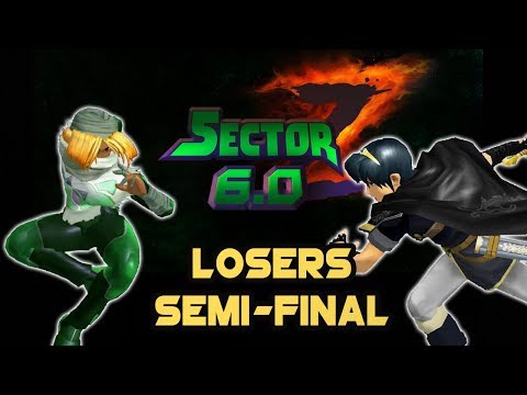SecZ 6.0 - Amsah (Sheik) Vs reaper (Marth) - Losers Semi