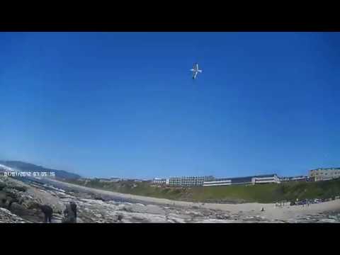Walking Over The Rocks At The Beach