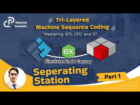 1. PLC Programming for Separating Station | Codesys Sequence Programming | SFC | CFC | ST |