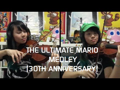The Super Mario Overworld Medley!! (30th Anniversary) - 2 Violins Cover | PitTan