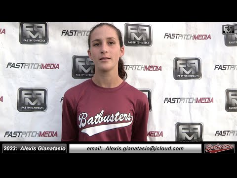 2023 Alexis Gianatasio Athletic Lefty Outfielder Softball Skills Video - Batbusters Spingola