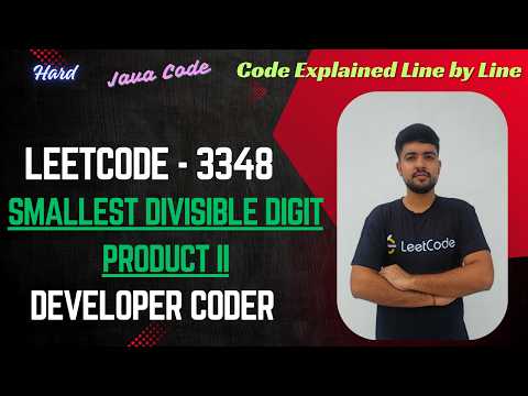 Smallest Divisible Digit Product Ii Leetcode 3348 Java Code Developer Coder