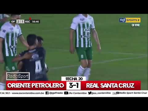 Fecha 20 | #OrientePetrolero 3-1 #RealSantaCruz