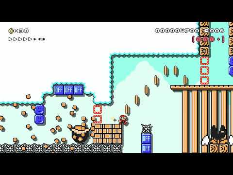 Gift Of Sky [20s] by WindWoomy - Super Mario Maker 2 - No Commentary 1bz