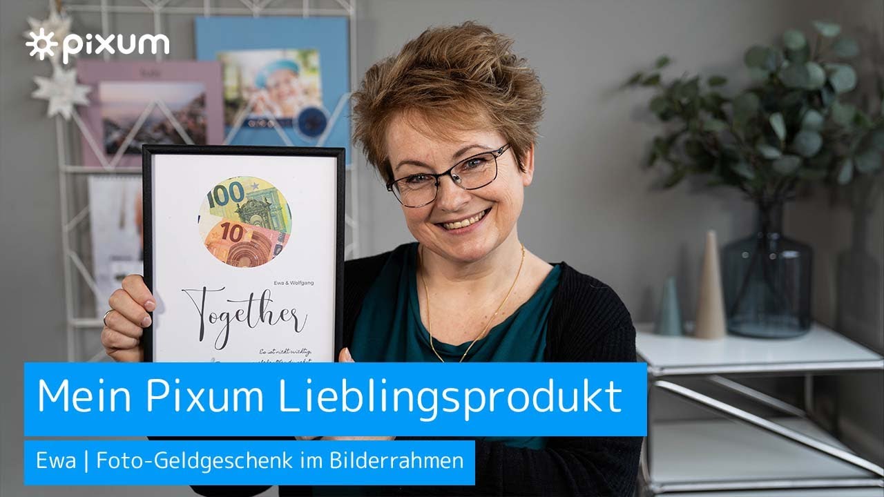 Pixum Kollegin Ewa erklärt, warum das Fotogeldgeschenk ihr Lieblingsprodukt ist