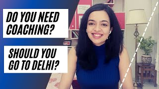 Is coaching necessary for UPSC? - Dr. Apala Mishra UPSC AIR 09