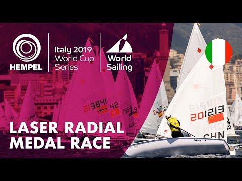 Laser Radial Medal Race | Hempel World Cup Series Genoa 2019