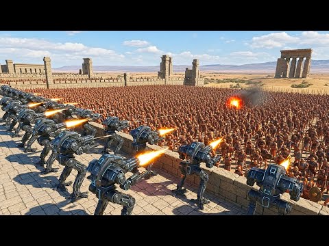 T-45 Zombie Purge: 4000000 Zombies & Daemonettes vs. 50 T-45 Shotguns | UEBS 2