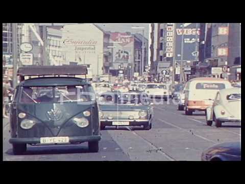 Autofahrt durch West-Berlin, 1969
