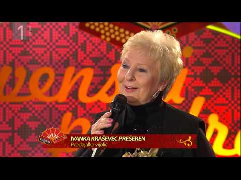 Ivanka Kraševec Prešeren - Prodajalka vijolic (Slovenski pozdrav, 5.12.)