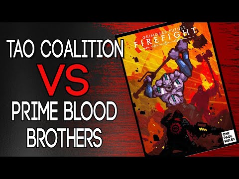 Grimdark Future Firefight BATTLE REPORT | 300 Points